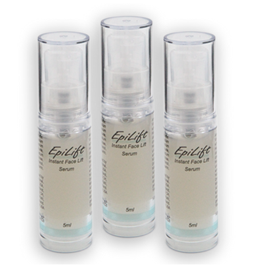 Now Available!  New EpiLift Instant Face Lift in 3 Convenient 5ml Mini-Bottles - No BOGO